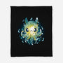 Octopus Light-None-Fleece-Blanket-Vallina84