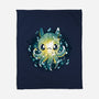 Octopus Light-None-Fleece-Blanket-Vallina84