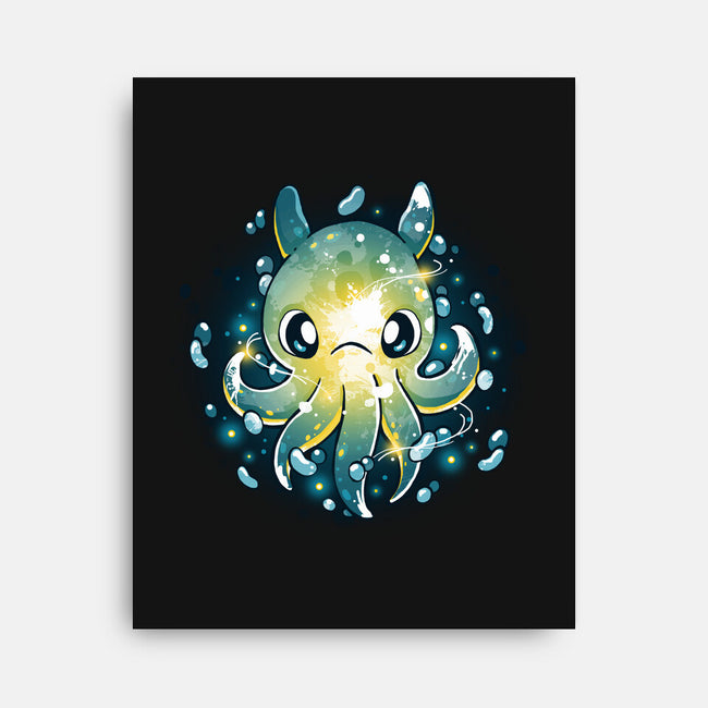 Octopus Light-None-Stretched-Canvas-Vallina84