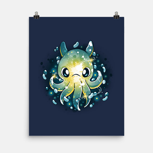 Octopus Light-None-Matte-Poster-Vallina84