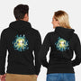 Octopus Light-Unisex-Zip-Up-Sweatshirt-Vallina84