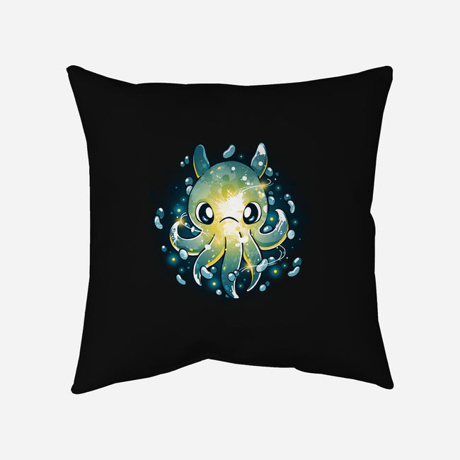 Octopus Light-None-Removable Cover-Throw Pillow-Vallina84