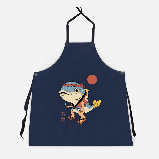 Tuna Sushi Sensei-Unisex-Kitchen-Apron-vp021