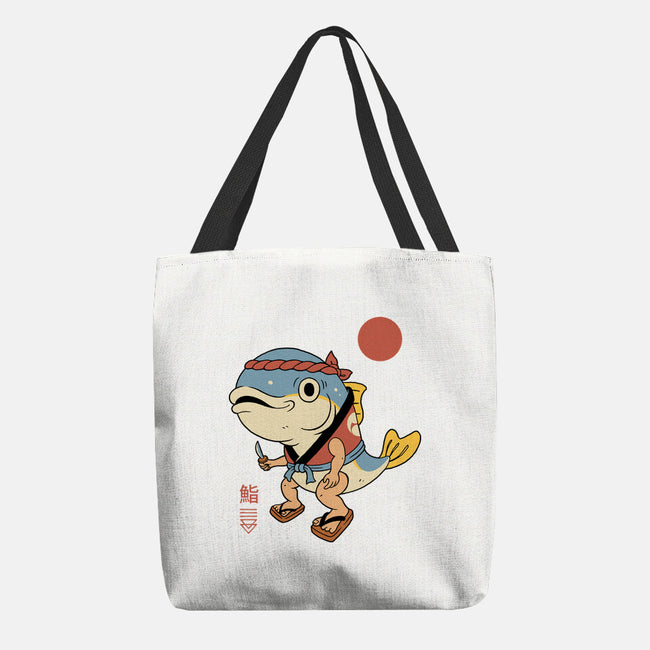 Tuna Sushi Sensei-None-Basic Tote-Bag-vp021