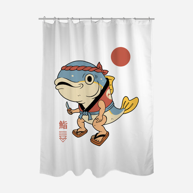 Tuna Sushi Sensei-None-Polyester-Shower Curtain-vp021