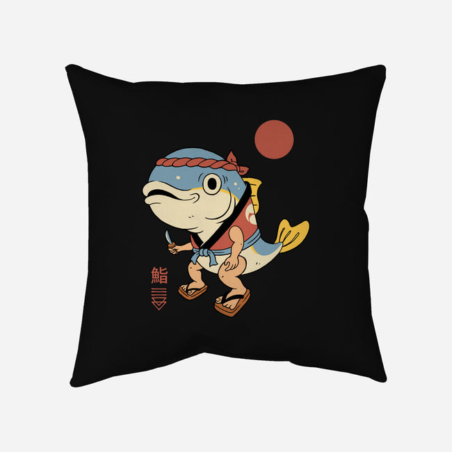 Tuna Sushi Sensei-None-Removable Cover-Throw Pillow-vp021