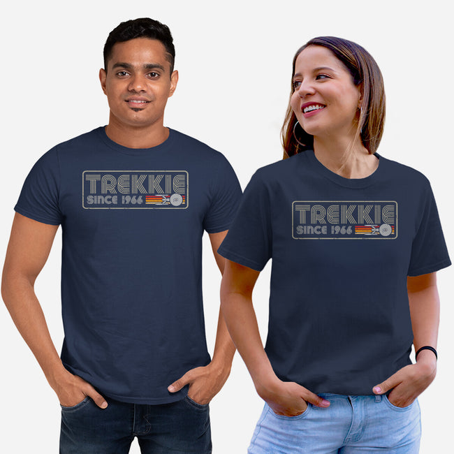 Trekkie Since 1966-Unisex-Basic-Tee-DrMonekers