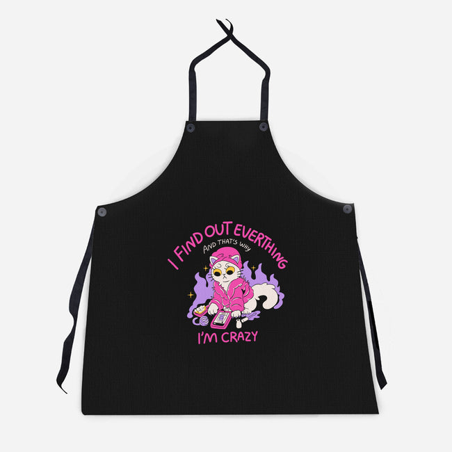 I Find Out Everything-Unisex-Kitchen-Apron-yumie