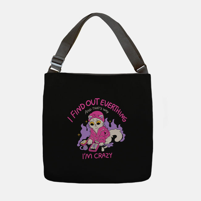 I Find Out Everything-None-Adjustable Tote-Bag-yumie