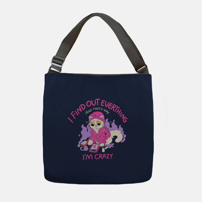 I Find Out Everything-None-Adjustable Tote-Bag-yumie