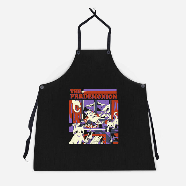 The PRRdemonion-Unisex-Kitchen-Apron-yumie