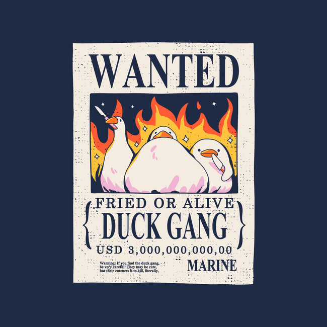 Duck Gang-Womens-Fitted-Tee-yumie