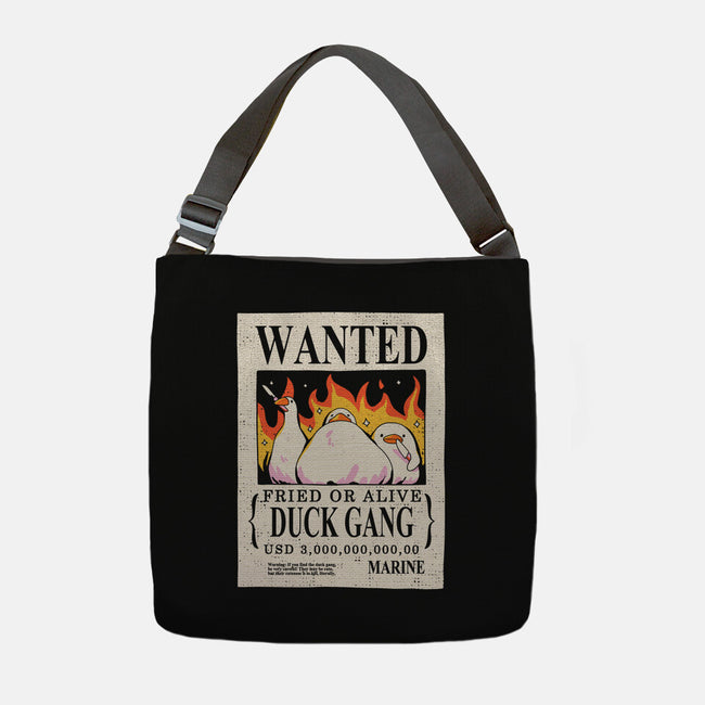 Duck Gang-None-Adjustable Tote-Bag-yumie