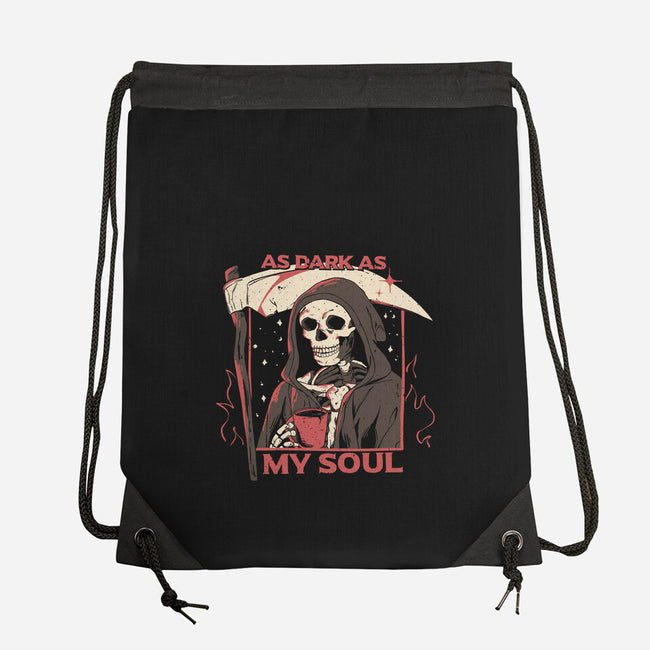 As Dark As My Soul-None-Drawstring-Bag-yumie