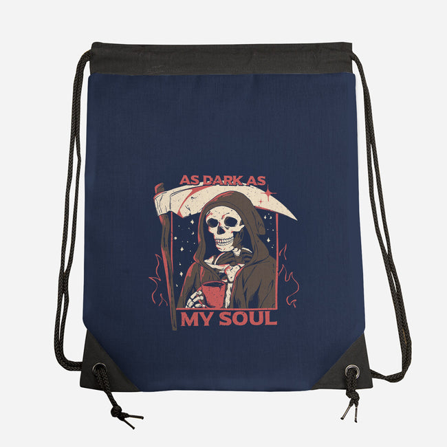 As Dark As My Soul-None-Drawstring-Bag-yumie