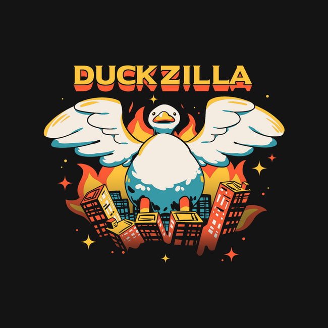 Duckzilla-Mens-Long Sleeved-Tee-yumie