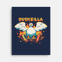 Duckzilla-None-Stretched-Canvas-yumie