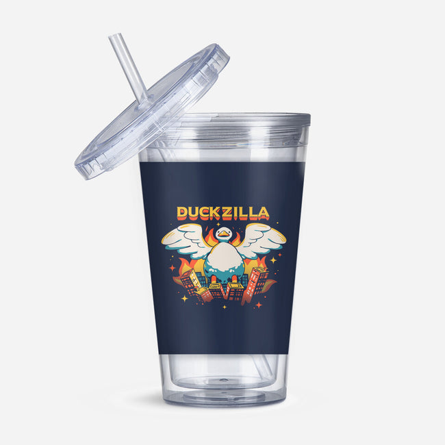 Duckzilla-None-Acrylic Tumbler-Drinkware-yumie