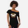 Duckzilla-Womens-Off Shoulder-Tee-yumie