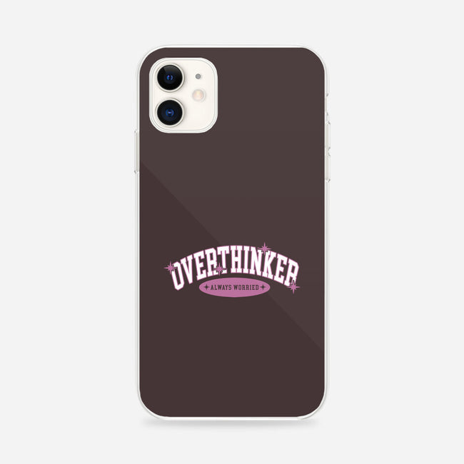 Overthinker-iPhone-Snap-Phone Case-yumie