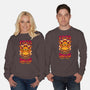 Comic Cat Trip-Unisex-Crew Neck-Sweatshirt-Studio Mootant