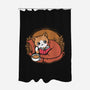 Comfy Cat Book-None-Polyester-Shower Curtain-Studio Mootant