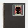 Black Cat For President-None-Glossy-Sticker-Studio Mootant