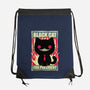 Black Cat For President-None-Drawstring-Bag-Studio Mootant