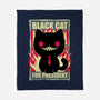 Black Cat For President-None-Fleece-Blanket-Studio Mootant