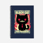 Black Cat For President-None-Dot Grid-Notebook-Studio Mootant