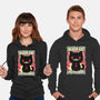 Black Cat For President-Unisex-Pullover-Sweatshirt-Studio Mootant