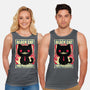 Black Cat For President-Unisex-Basic-Tank-Studio Mootant