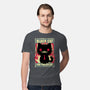 Black Cat For President-Mens-Premium-Tee-Studio Mootant