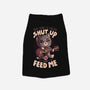 Feed Me Cat Song-Dog-Basic-Pet Tank-eduely