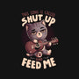 Feed Me Cat Song-None-Outdoor-Rug-eduely