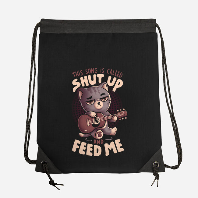 Feed Me Cat Song-None-Drawstring-Bag-eduely