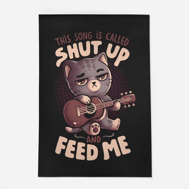 Feed Me Cat Song-None-Outdoor-Rug-eduely