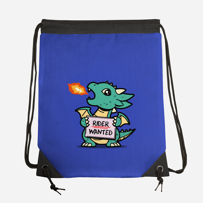 Rider Wanted-None-Drawstring-Bag-Boggs Nicolas