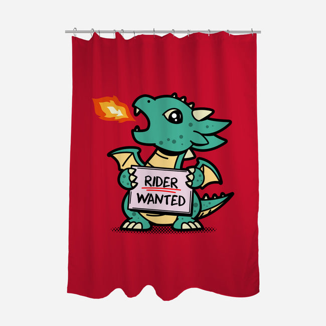 Rider Wanted-None-Polyester-Shower Curtain-Boggs Nicolas