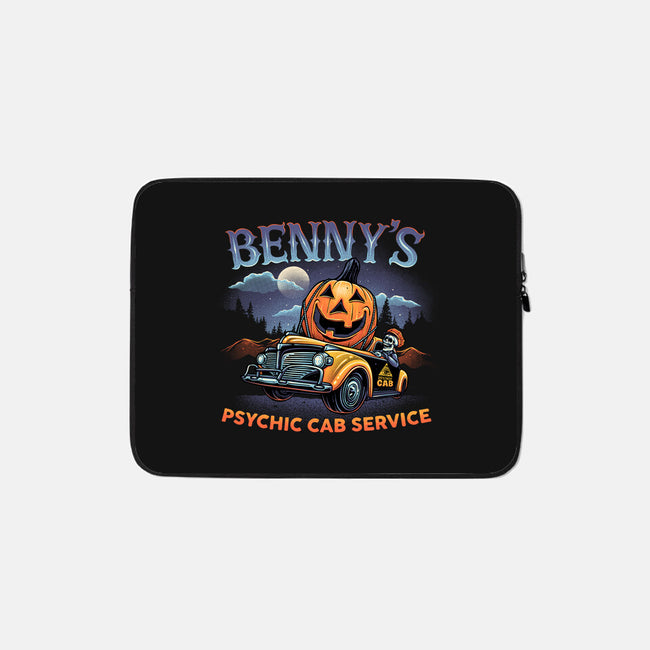 Psychic Cab Service-None-Zippered-Laptop Sleeve-glitchygorilla