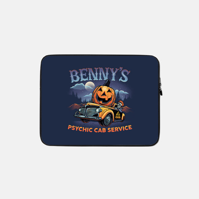 Psychic Cab Service-None-Zippered-Laptop Sleeve-glitchygorilla