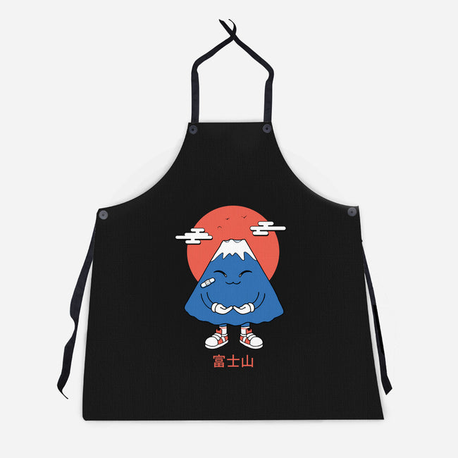 Boy Fuji-Unisex-Kitchen-Apron-vp021