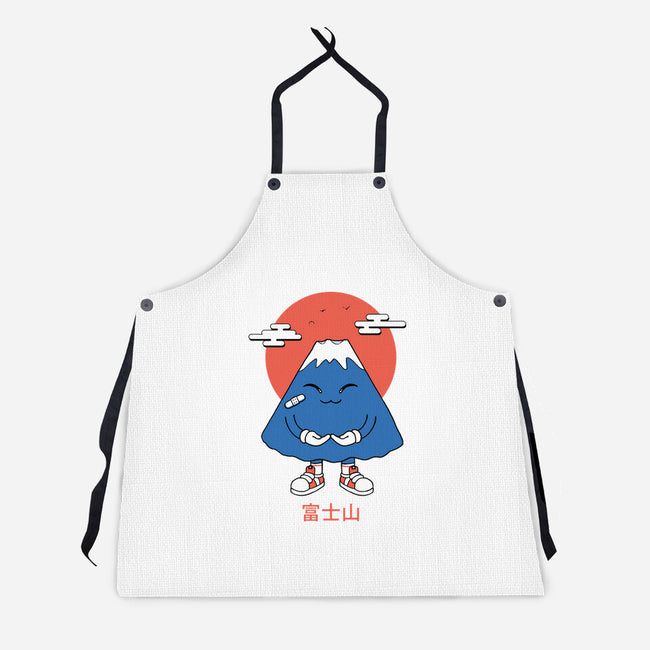 Boy Fuji-Unisex-Kitchen-Apron-vp021