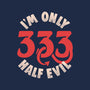 I'm Only 333 Half Evil-Mens-Long Sleeved-Tee-koalastudio