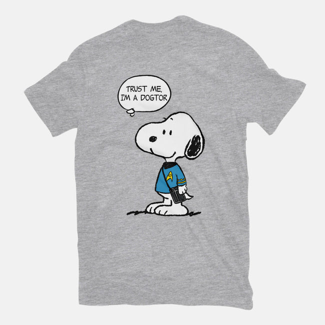 Dogtor Leonard McSnoop-Mens-Basic-Tee-DrMonekers