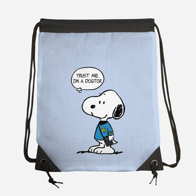 Dogtor Leonard McSnoop-None-Drawstring-Bag-DrMonekers