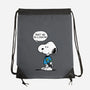 Dogtor Leonard McSnoop-None-Drawstring-Bag-DrMonekers