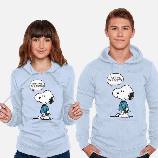 Dogtor Leonard McSnoop-Unisex-Pullover-Sweatshirt-DrMonekers