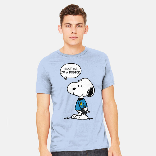 Dogtor Leonard McSnoop-Mens-Heavyweight-Tee-DrMonekers