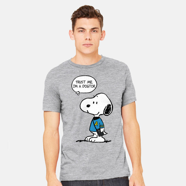 Dogtor Leonard McSnoop-Mens-Heavyweight-Tee-DrMonekers